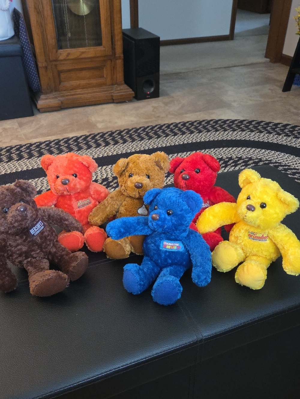 Assorted Color Hershey And Amazin' Fruit Plush Teddy Bears